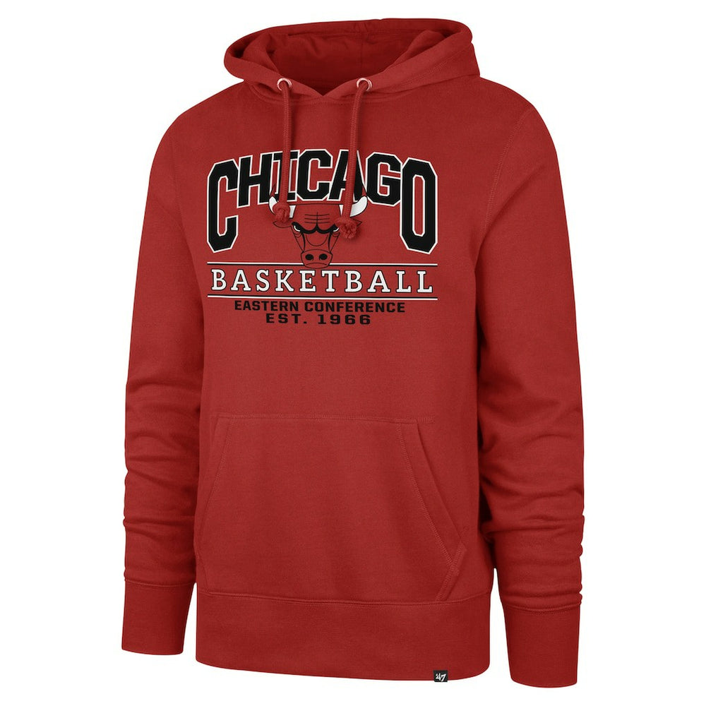 Chicago Bulls '47 Unisex Good Call Headline Pullover Hoodie Red | 47 brand US