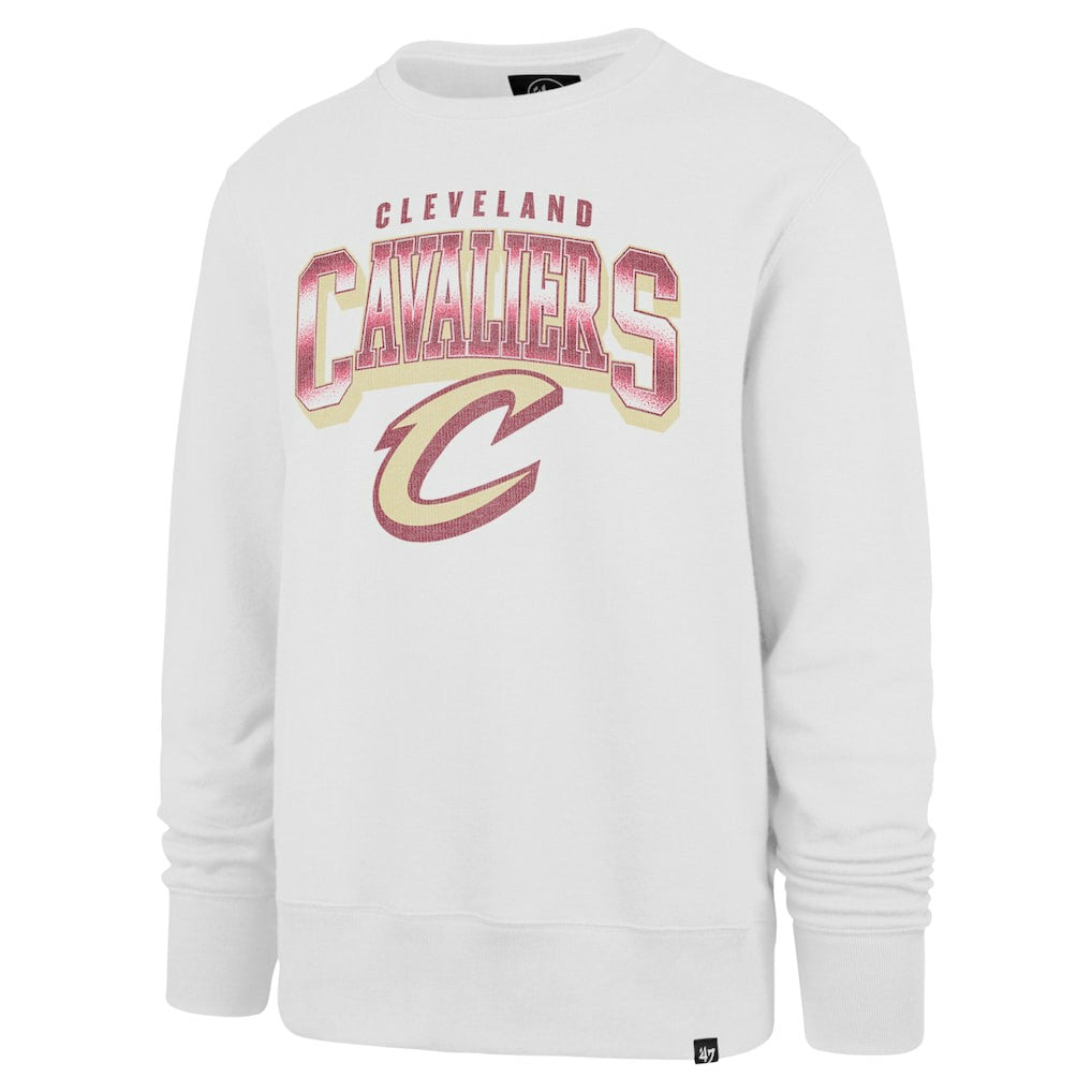 Cleveland Cavaliers '47 Spotlight Headline Pullover Sweatshirt for sale White | 47 brand discount