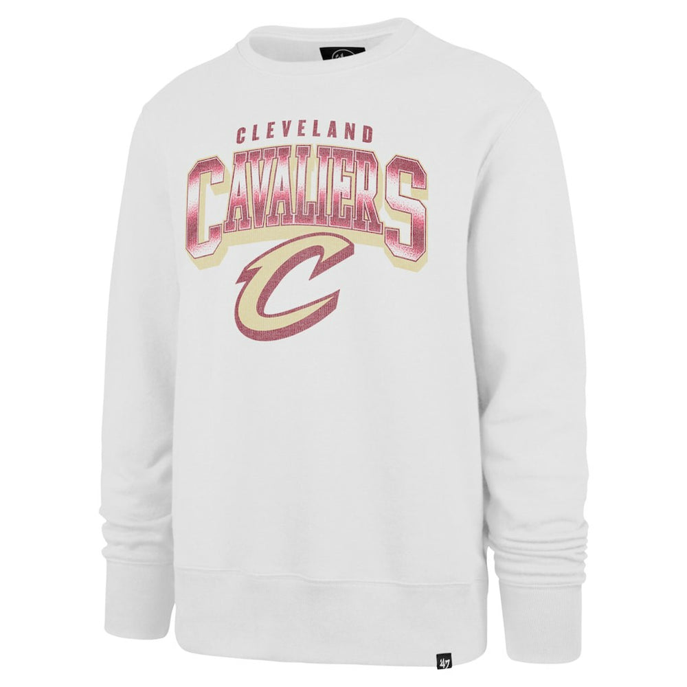 Cleveland Cavaliers '47 Spotlight Headline Pullover Sweatshirt for sale White | 47 brand discount