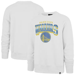 Golden State Warriors '47 Spotlight Headline Pullover Sweatshirt for sale White | 47 brand outlet