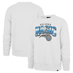 Orlando Magic '47 Spotlight Headline Pullover Sweatshirt White | 47 brand US