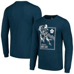 Toronto Maple Leafs Starter Player Grid Long Sleeve T-Shirt - Blue - NHL 201424545