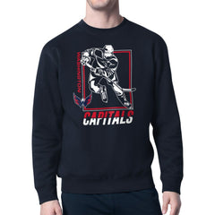 Washington Capitals Starter Player Grid Fleece Pullover Sweatshirt - Navy - NHL 201424781