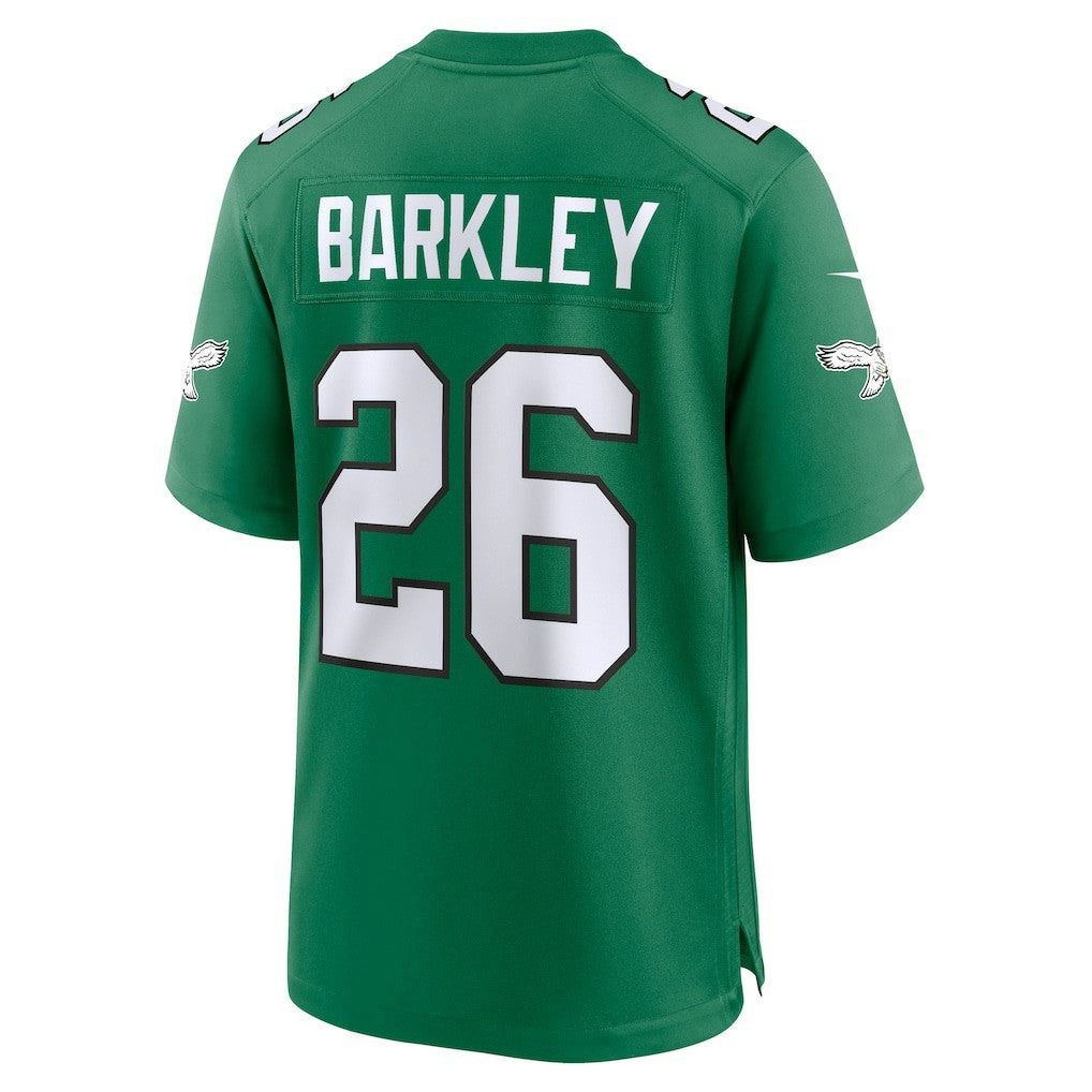 Nike Saquon Barkley Philadelphia Eagles Alternate Game Jersey Kelly Green