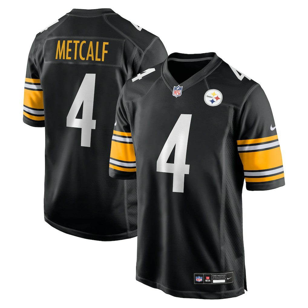 Nike DK Metcalf Pittsburgh Steelers Game Player Jersey Black