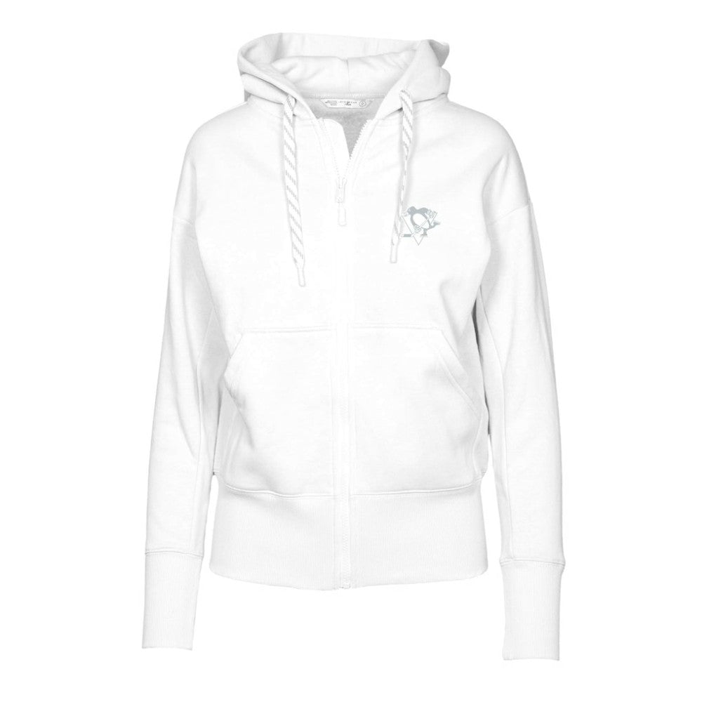 Pittsburgh Penguins Levelwear Women's Gardinia Core Full-Zip Hoodie Jacket - White - NHL 201425551