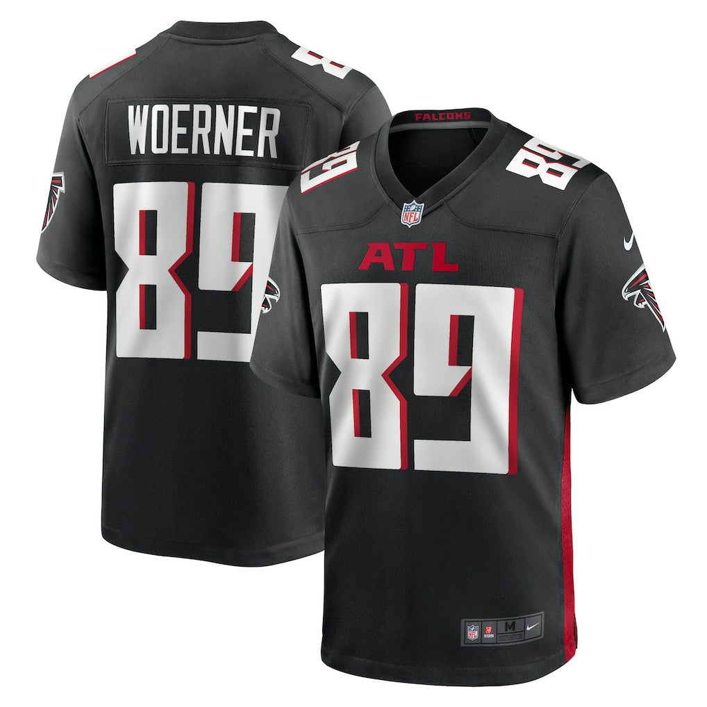 Nike Charlie Woerner Atlanta Falcons Game Jersey Black