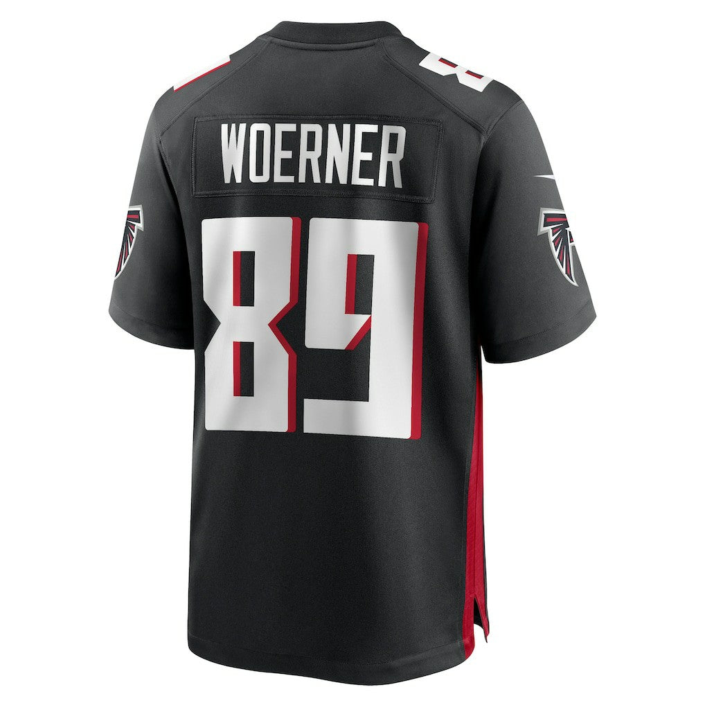 Nike Charlie Woerner Atlanta Falcons Game Jersey Black