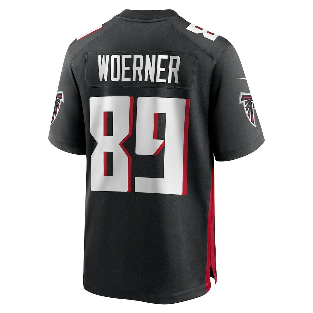 Nike Charlie Woerner Atlanta Falcons Game Jersey Black