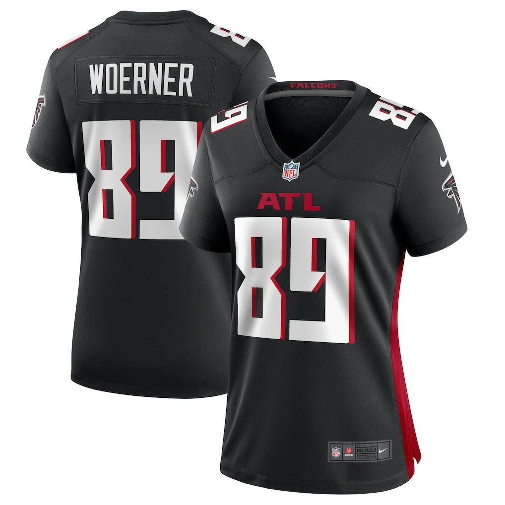 Nike Charlie Woerner Atlanta Falcons Women's Game Jersey Black