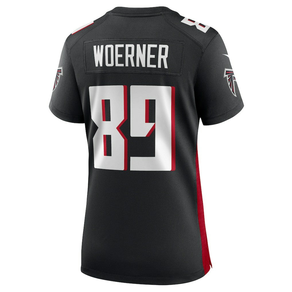 Nike Charlie Woerner Atlanta Falcons Women's Game Jersey Black