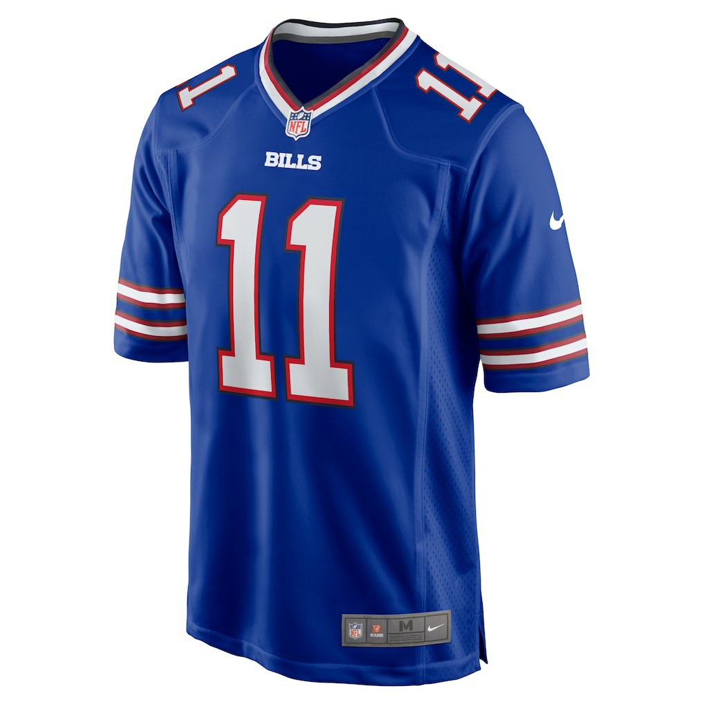 Nike Mitchell Trubisky Buffalo Bills Game Jersey Royal
