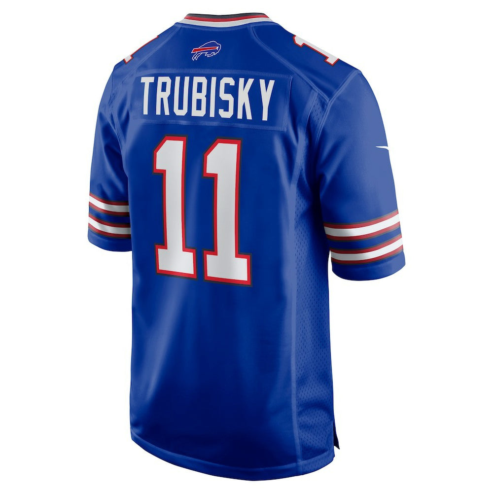 Nike Mitchell Trubisky Buffalo Bills Game Jersey Royal