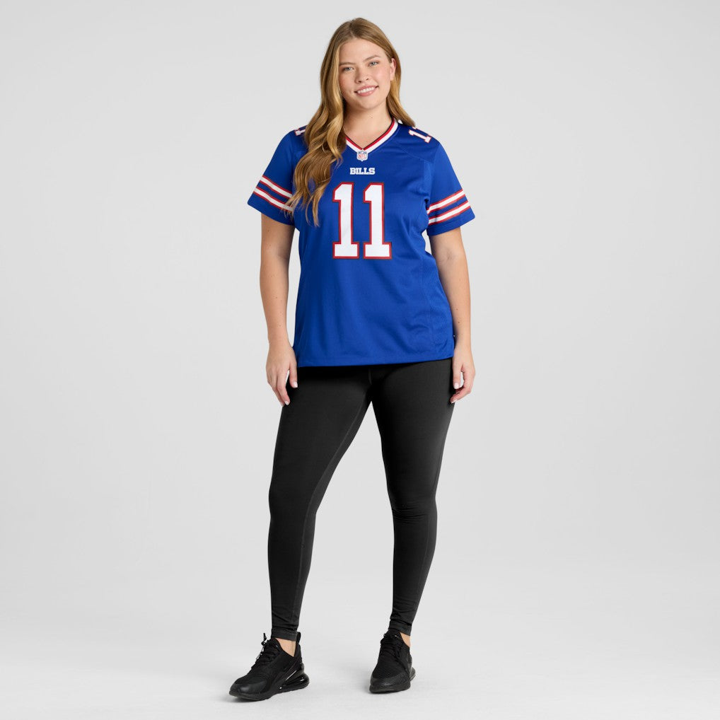 Nike Mitchell Trubisky Buffalo Bills Women's Game Jersey Royal