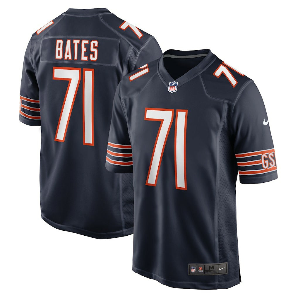 Nike Ryan Bates Chicago Bears Game Jersey Navy
