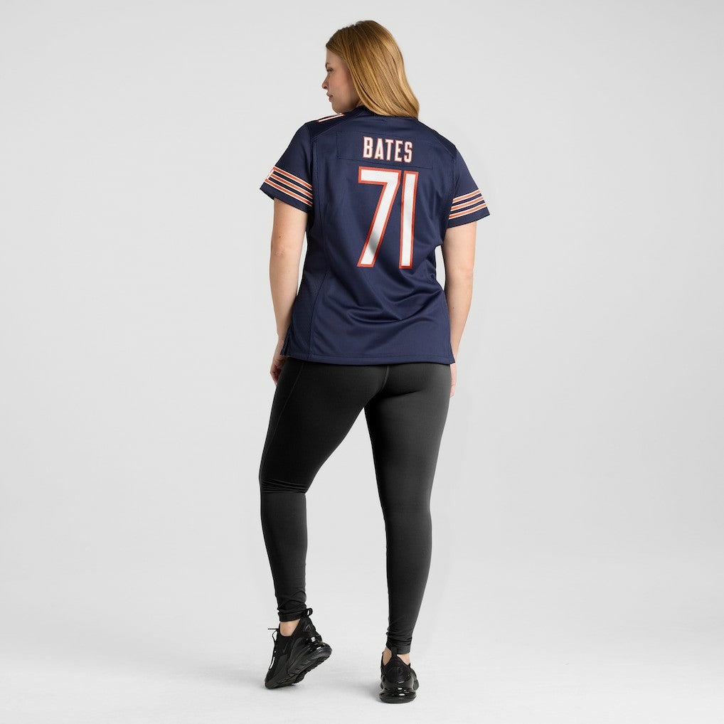 Nike Ryan Bates Chicago Bears Women's Game Jersey Navy