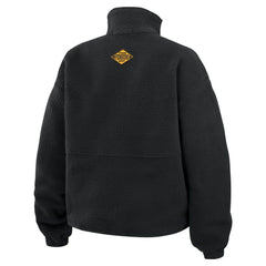 Pittsburgh Penguins WEAR by Erin Andrews Women's Polar Fleece Half-Zip Jacket - Black - NHL 201429688