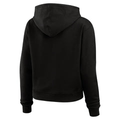 Vegas Golden Knights WEAR by Erin Andrews Women's Waffle-Knit Pullover Hoodie - Black - NHL 201429714