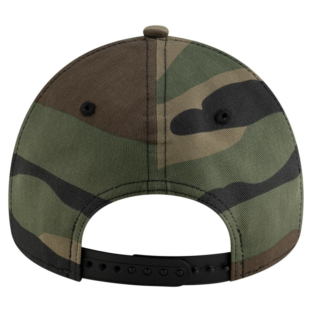 Los Angeles Angels New Era Woodland Team Pop 9FORTY A-Frame Adjustable Hat - Camo - New Era on Sale