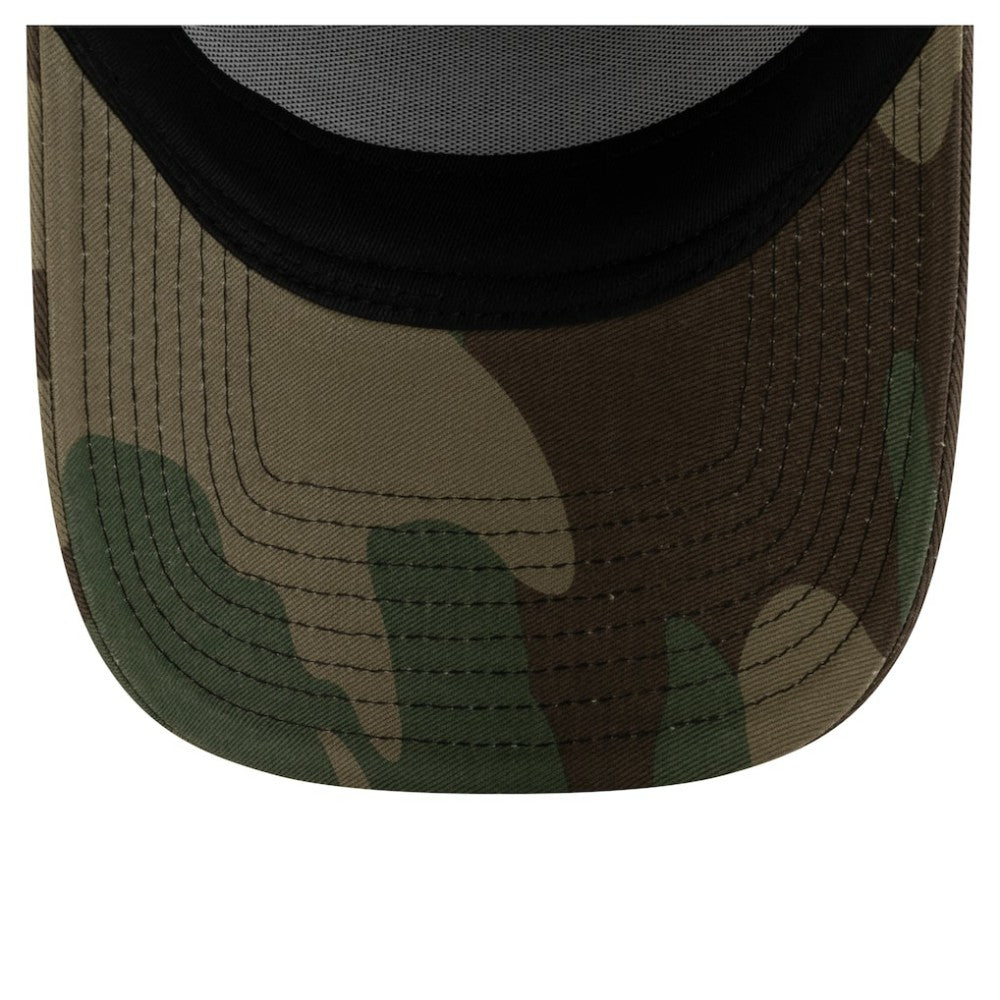Boston Red Sox New Era Woodland Team Pop 9FORTY A-Frame Adjustable Hat - Camo - New Era Online