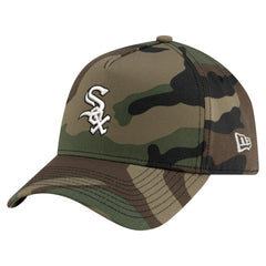Chicago White Sox New Era Woodland Team Pop 9FORTY A-Frame Adjustable Hat - Camo - New Era on Sale