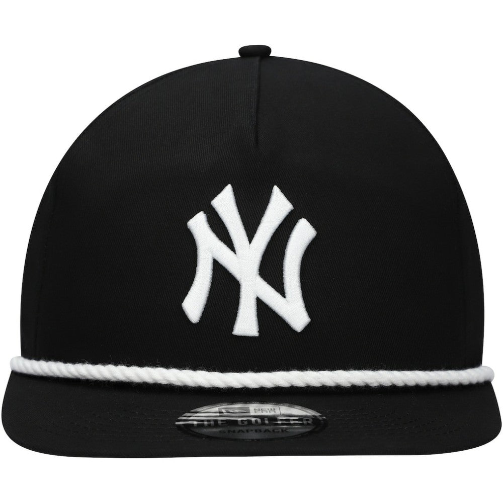 New York Yankees New Era Golfer Snapback Hat - Black - New Era Online