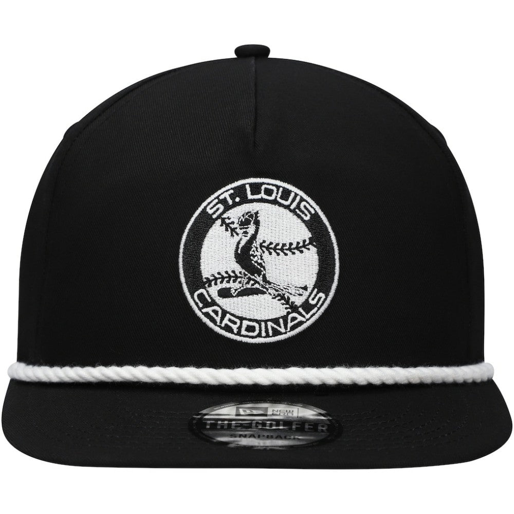 St. Louis Cardinals New Era Golfer Snapback Hat - Black - New Era Online