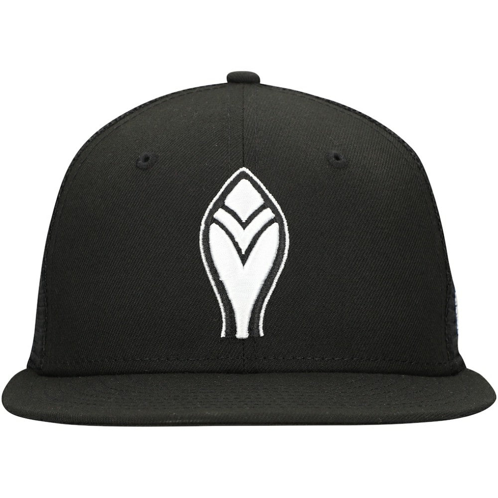 Atlanta Braves New Era 59FIFTY Trucker Fitted Hat - Black - New Era Online