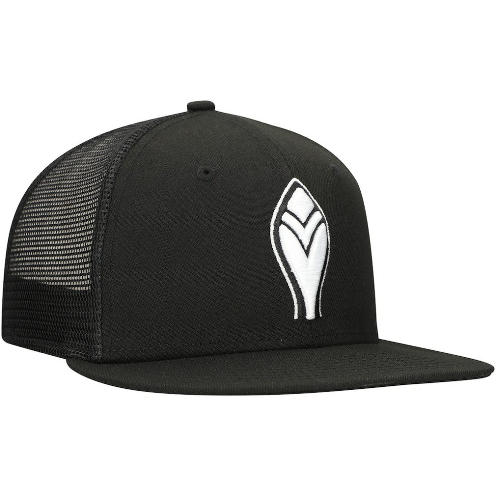 Atlanta Braves New Era 59FIFTY Trucker Fitted Hat - Black - New Era Online