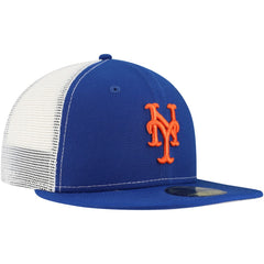 New York Mets New Era Team Color 59FIFTY Trucker Fitted Hat - Royal - New Era Online
