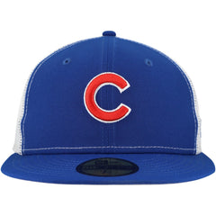 Chicago Cubs New Era Team Color 59FIFTY Trucker Fitted Hat - Royal - New Era on Sale