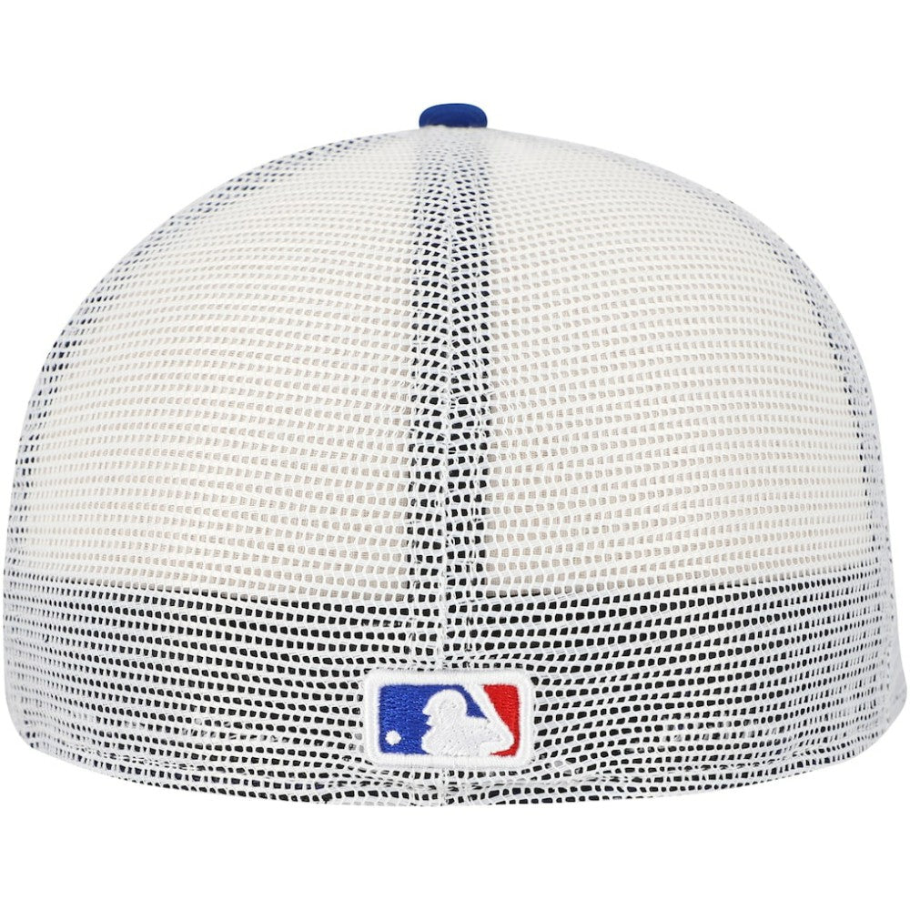 Chicago Cubs New Era Team Color 59FIFTY Trucker Fitted Hat - Royal - New Era on Sale
