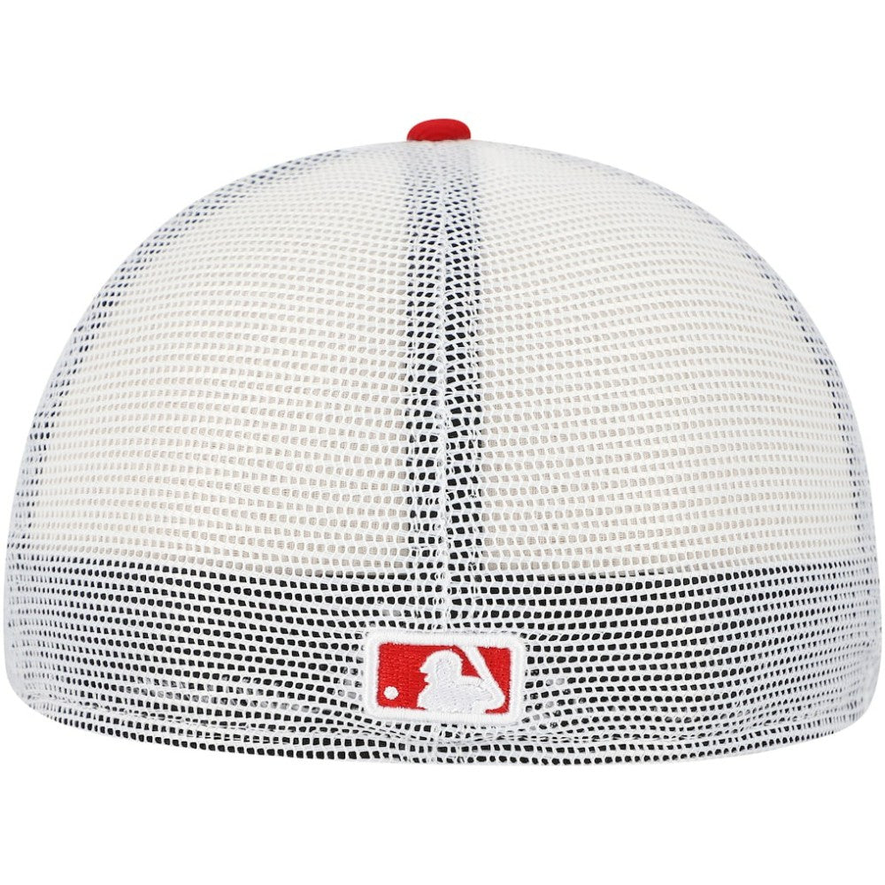St. Louis Cardinals New Era Team Color 59FIFTY Trucker Fitted Hat - Red - New Era Sale