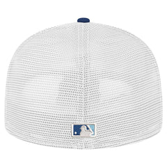 Tampa Bay Rays New Era Team Color 59FIFTY Trucker Fitted Hat - Navy - New Era Sale