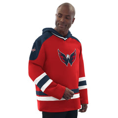 Washington Capitals Starter Hockey Pullover Hoodie - Red/Navy - NHL 201432134