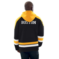 Boston Bruins Starter Hockey Pullover Hoodie - Black/Gold - NHL 201432137