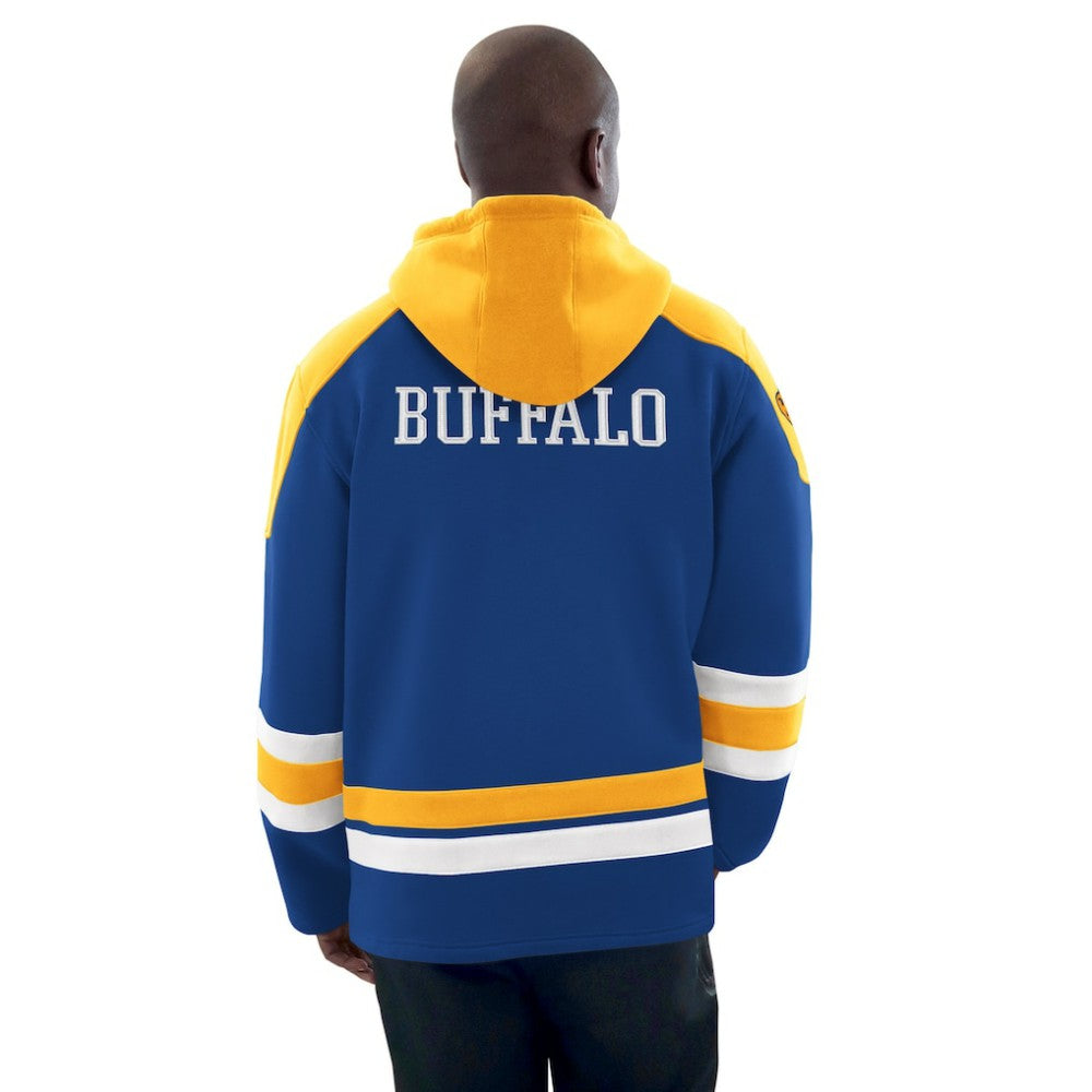 Buffalo Sabres Starter Hockey Pullover Hoodie - Royal/Gold - NHL 201432138