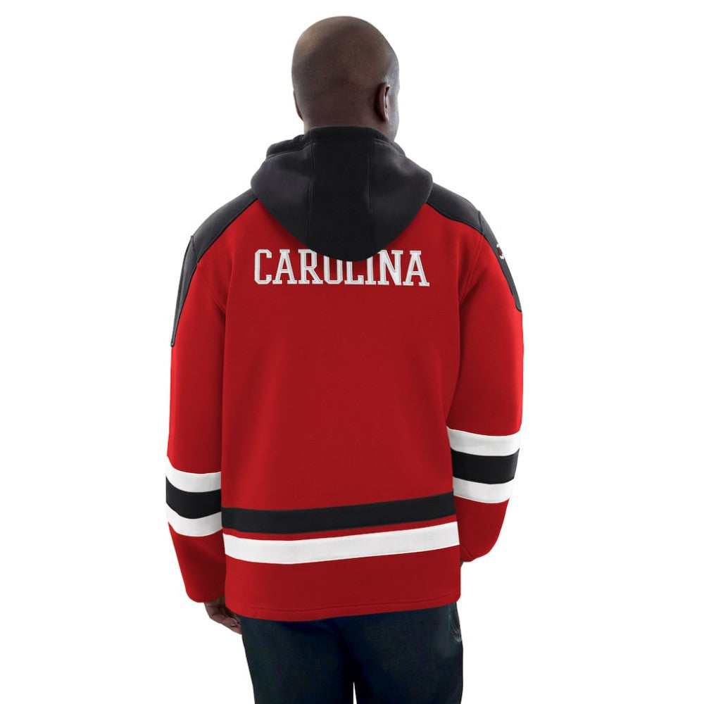 Carolina Hurricanes Starter Hockey Pullover Hoodie - Red/Black - NHL 201432144