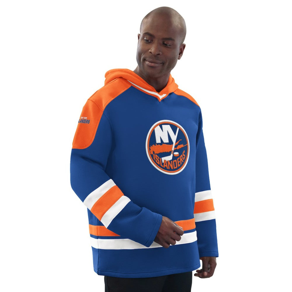 New York Islanders Starter Hockey Pullover Hoodie - Royal/Orange - NHL 201432151
