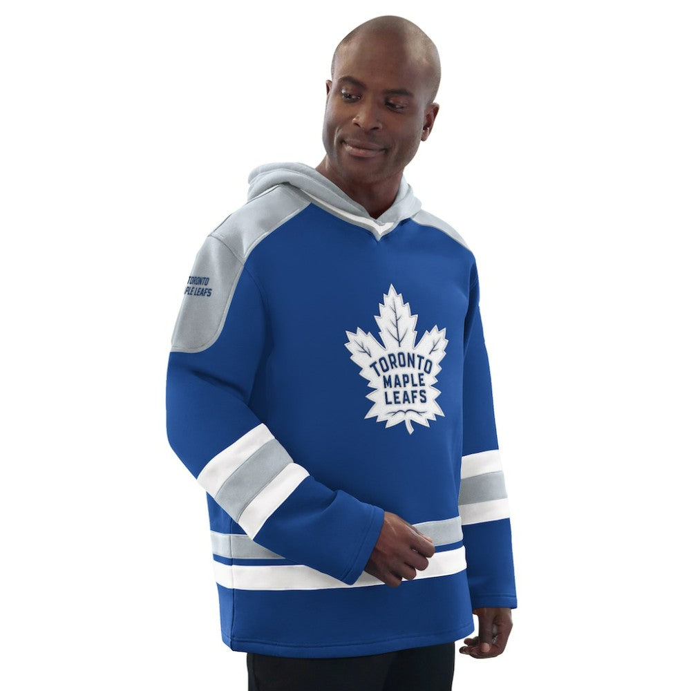 Toronto Maple Leafs Starter Hockey Pullover Hoodie - Blue/Gray - NHL 201432157