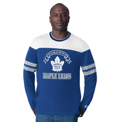 Toronto Maple Leafs Starter Blitz Durene Long Sleeve T-Shirt - Blue - NHL 201432187