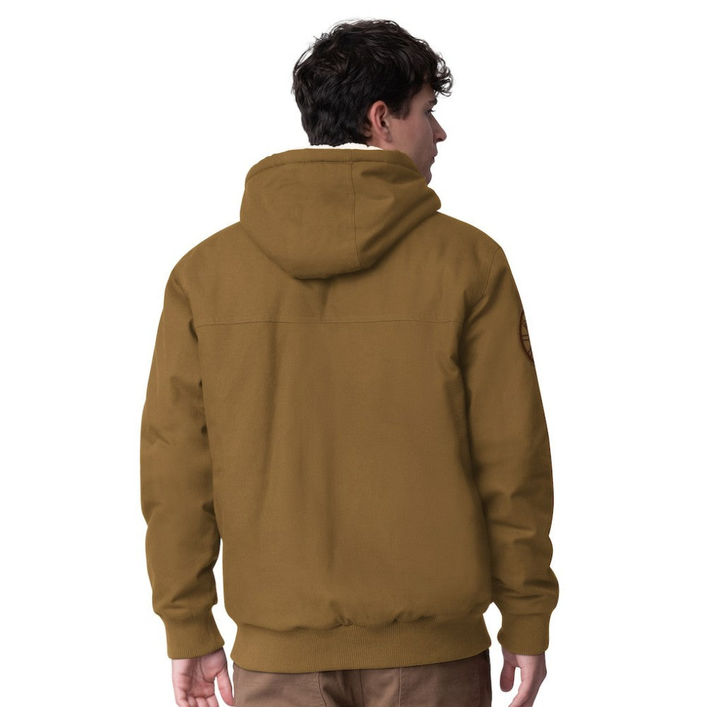 Boston Bruins G-III Sports by Carl Banks Build Up Full-Zip Hoodie Jacket - Tan - NHL 201432316