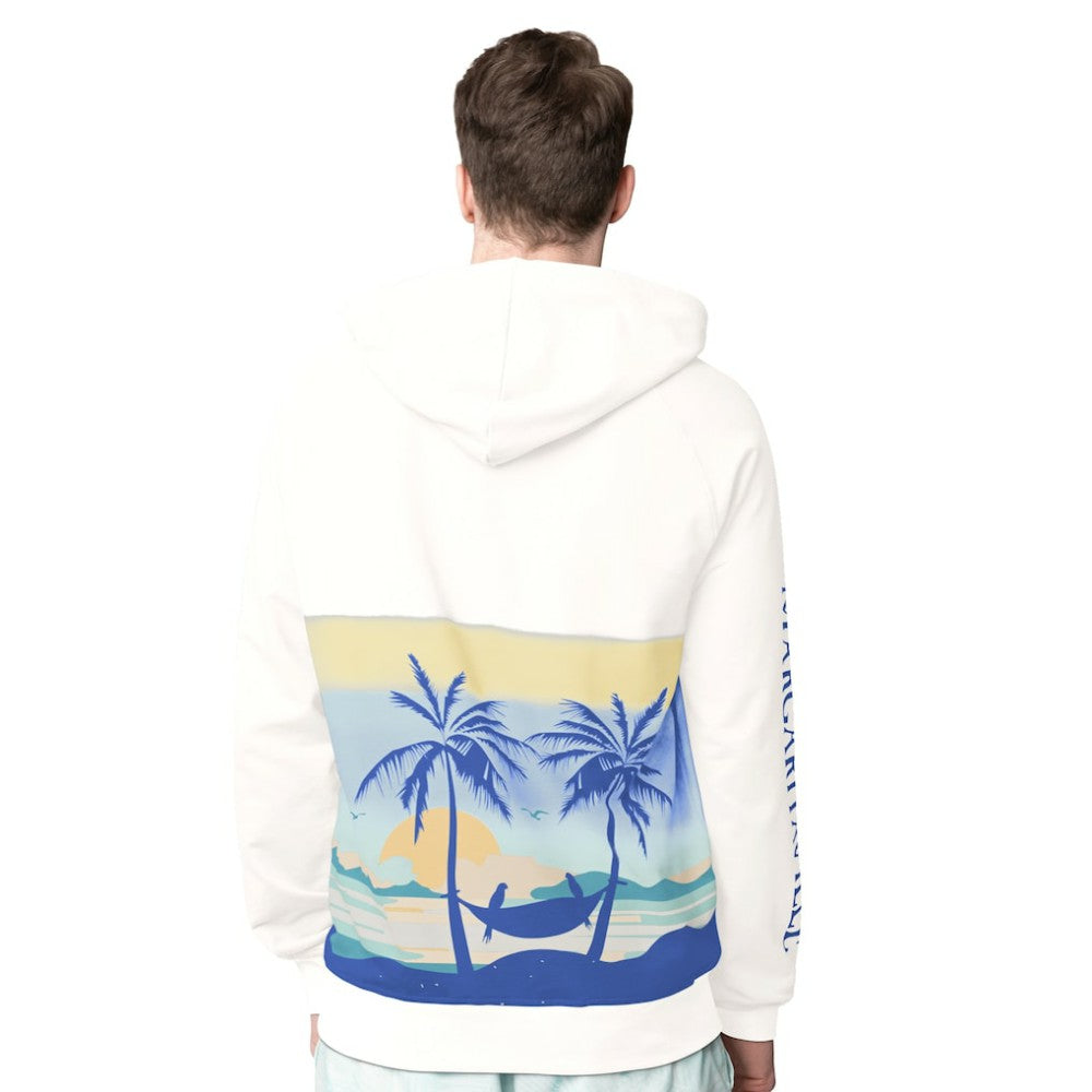Boston Bruins Margaritaville Island Dream Peached Pullover Hoodie - Cream - NHL 201432731