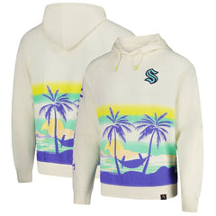 Seattle Kraken Margaritaville Island Dream Peached Pullover Hoodie - Cream - NHL 201432734
