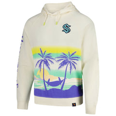 Seattle Kraken Margaritaville Island Dream Peached Pullover Hoodie - Cream - NHL 201432734