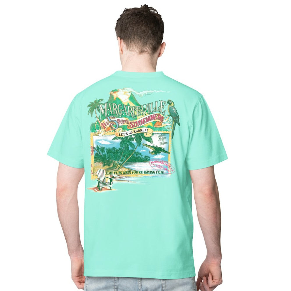 Seattle Kraken Margaritaville Time Flies T-Shirt - Light Blue - NHL 201432736