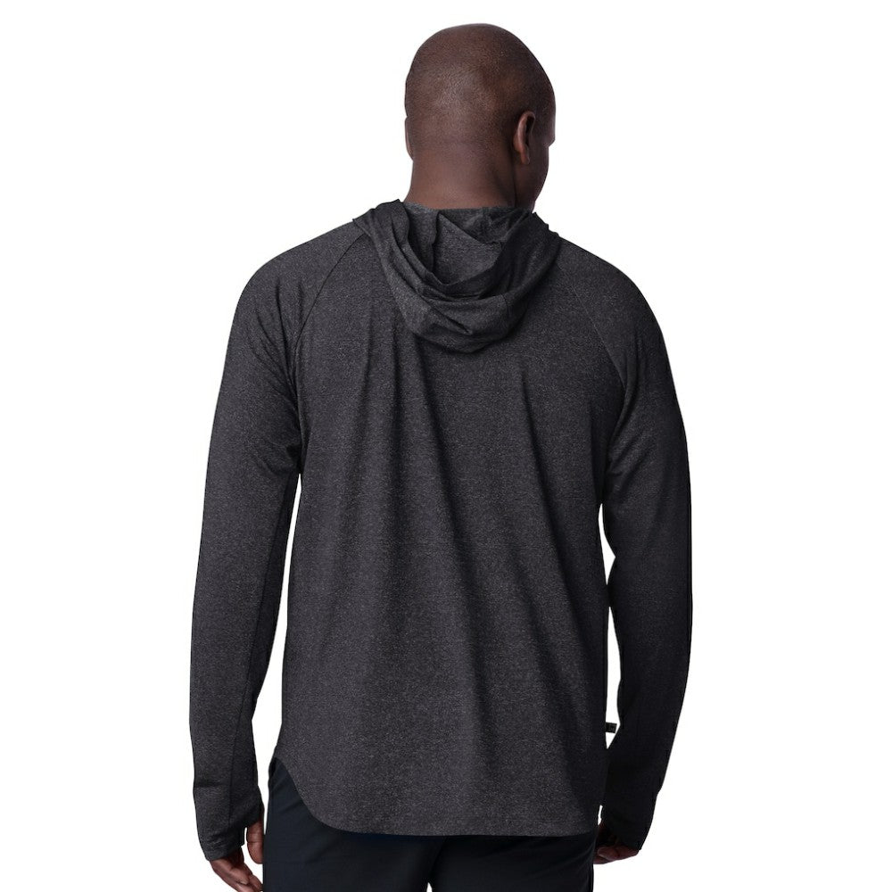 Carolina Hurricanes MSX by Michael Strahan Fast Track Raglan Long Sleeve Hoodie T-Shirt - Black - NHL 201432759