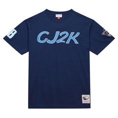 Mitchell & Ness Chris Johnson Tennessee Titans Retired Player Nickname T-Shirt Navy