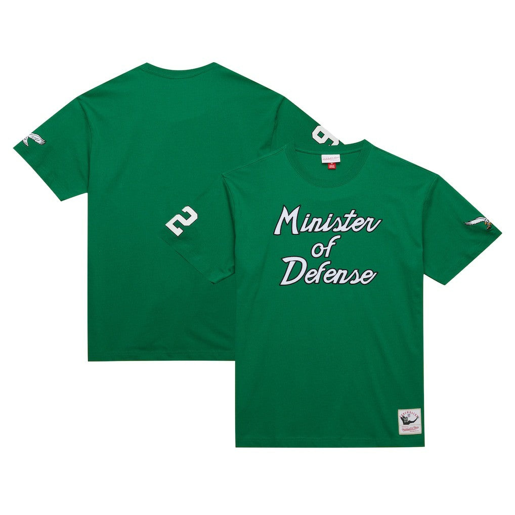 Mitchell & Ness Reggie White Philadelphia Eagles Retired Player Nickname T-Shirt Kelly Green