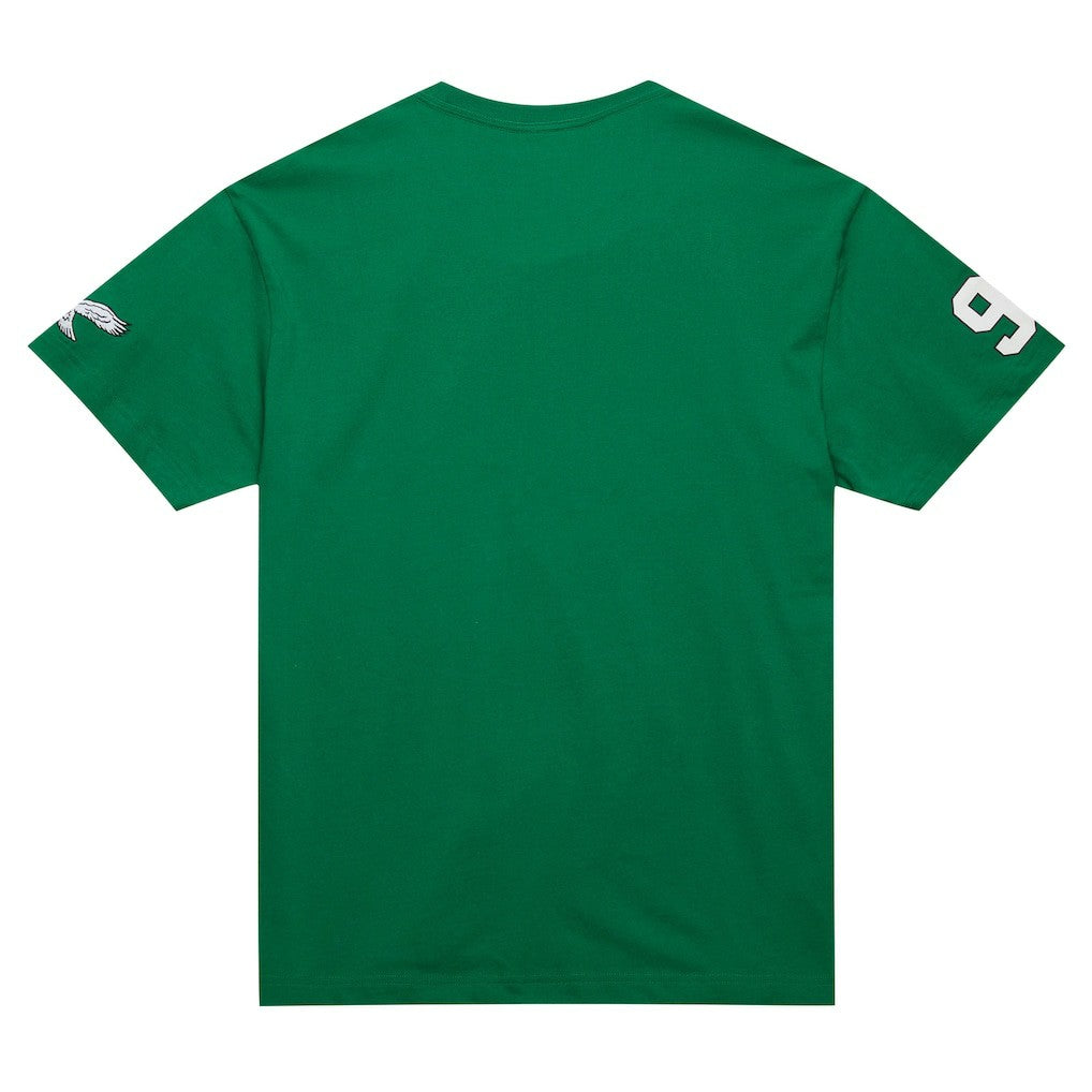 Mitchell & Ness Reggie White Philadelphia Eagles Retired Player Nickname T-Shirt Kelly Green